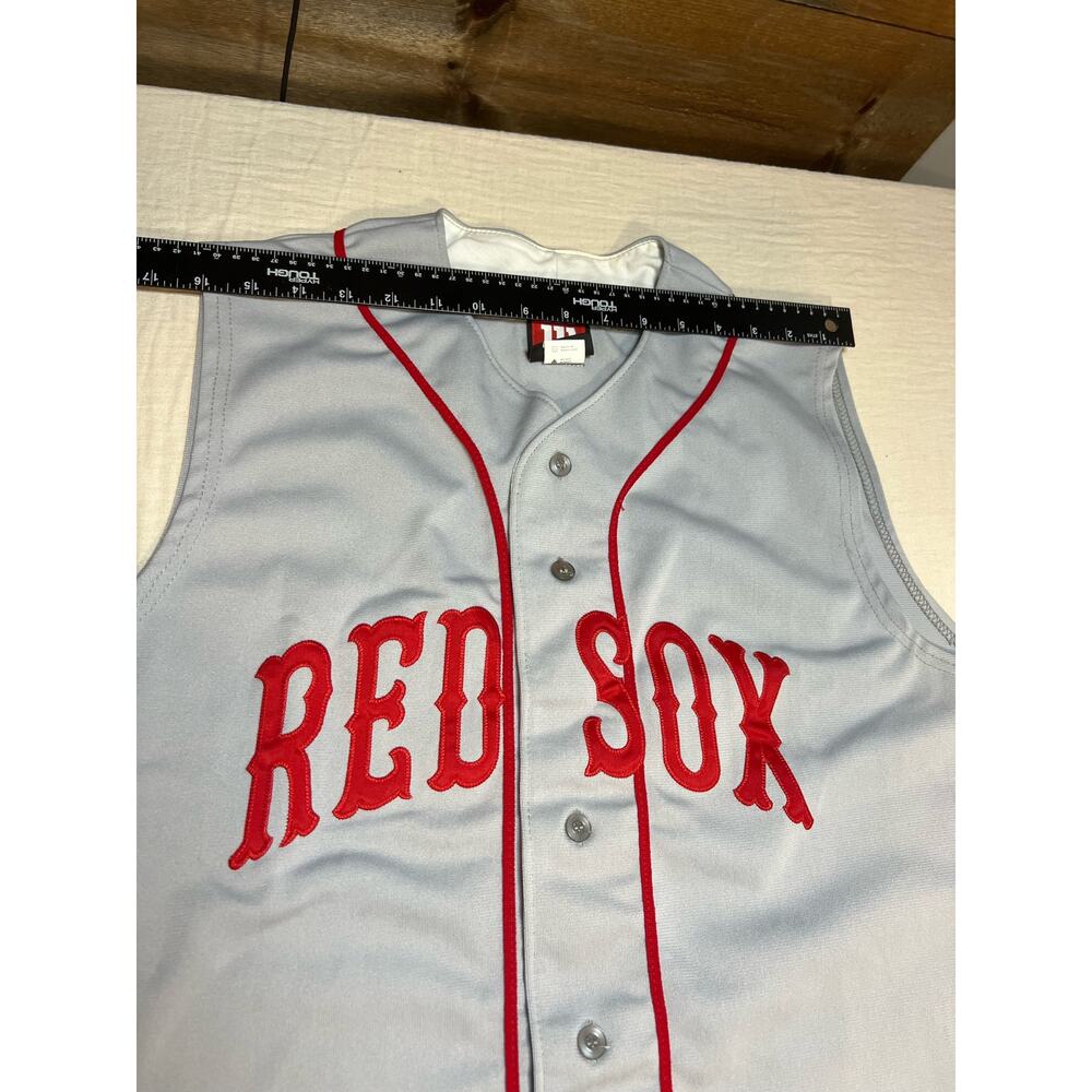 Vintage Wilson Red Sox Jersey Jim Rice Sleeveless Number 14 Mens Size Large‎ 80s - Picture 4 of 6